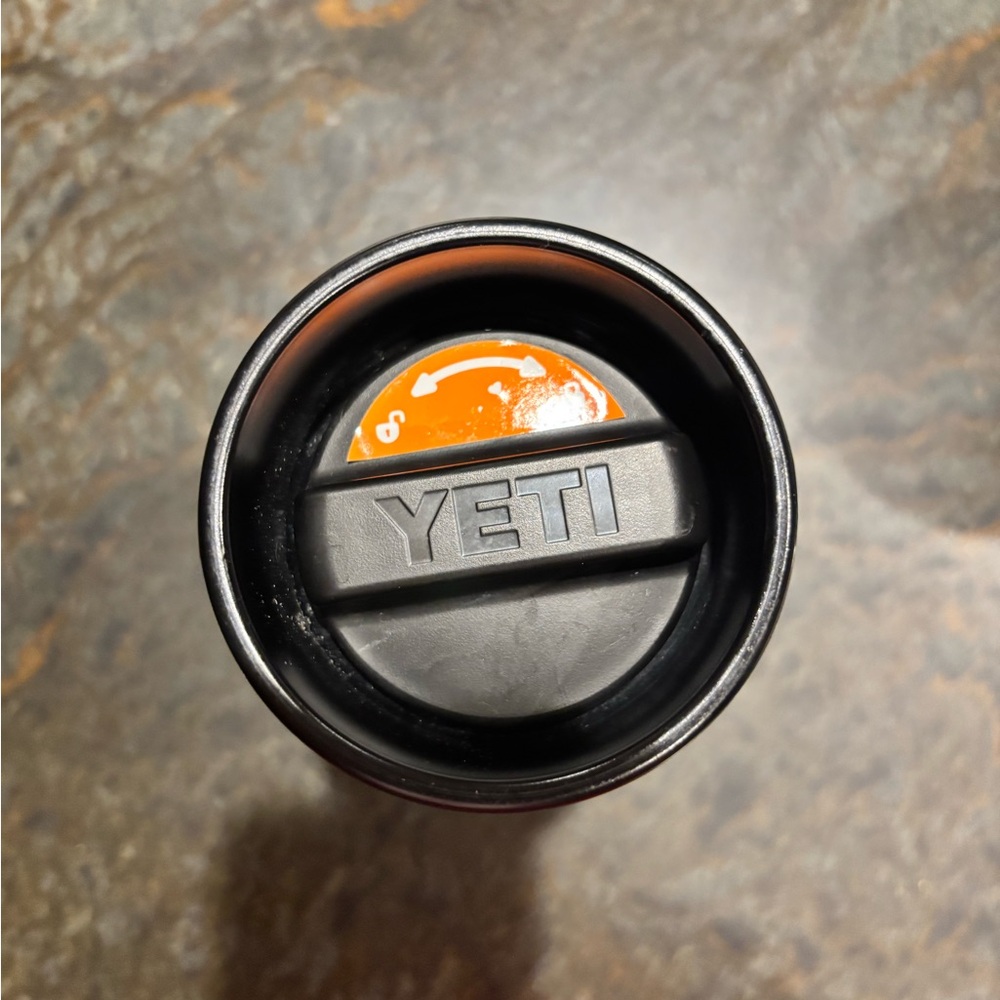 YETI Rambler 12 oz Navy BPA Free Bottle with Hotshot Cap - Picture 5 of 8